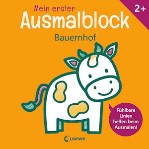 Mein erster Ausmalblock - Bauernhof - Loewe Verlag GmbH - Książki - Loewe Verlag GmbH - 9783743212602 - 17 listopada 2021