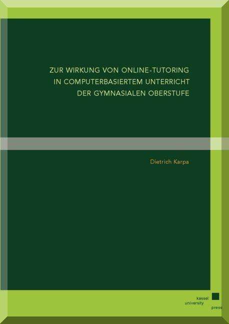 Cover for Karpa · Zur Wirkung von Online-Tutoring i (Book)