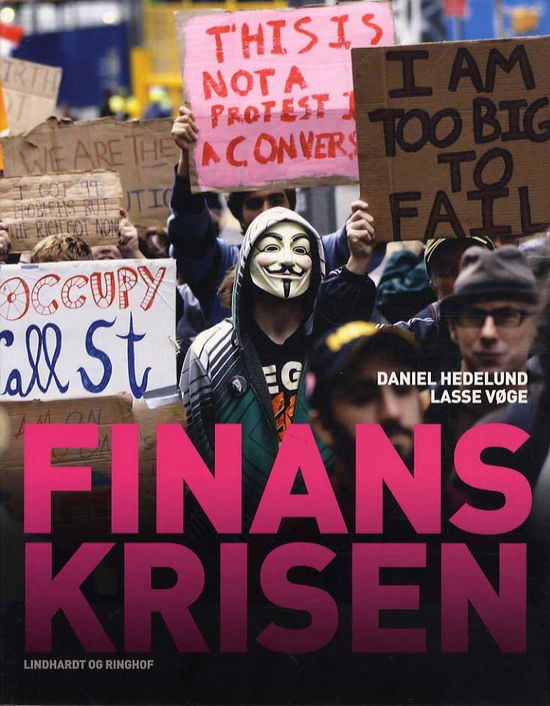 Cover for Lasse Vøge Daniel Hedelund · Finanskrisen (Sewn Spine Book) [1st edition] (2015)