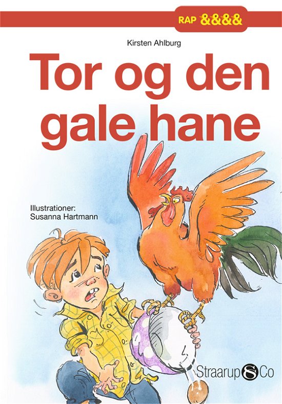 Cover for Kirsten Ahlburg · Rap: Tor og den gale hane (Hardcover Book) [1e uitgave] (2021)