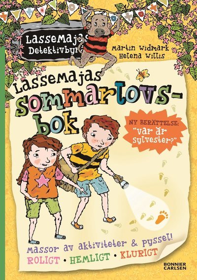Cover for Martin Widmark · LasseMajas Detektivbyrå: LasseMajas sommarlovsbok. Var är Sylvester? (Innbunden bok) (2017)