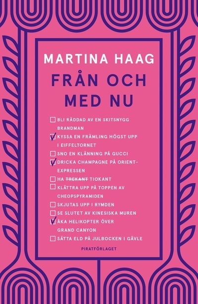 Från och med nu - Martina Haag - Books - Piratförlaget - 9789164206602 - May 5, 2023