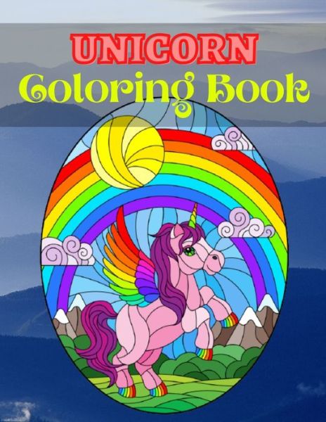 Cover for Abid · Unicorn Coloring Book (Paperback Book) (2021)