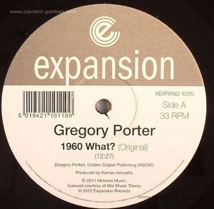 1960 What? - Gregory Porter - Musik - expansion - 9952381784602 - 31. maj 2012