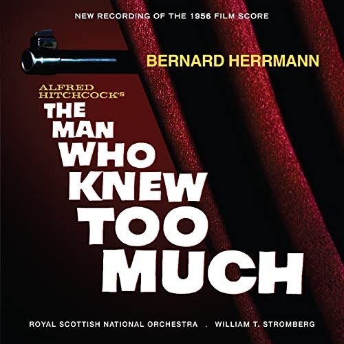 Cover for Bernard Herrmann · Man Who Knew Too Much/On Dangerous Ground (CD) (2023)