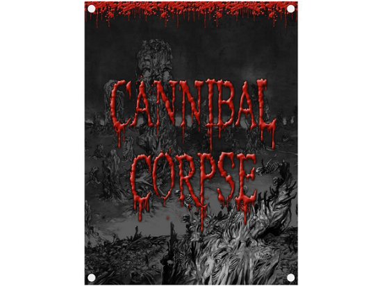 Cover for Cannibal Corpse · Cannibal Corpse - Skeletal Domain (Stendardo) (Toys) [Black edition] (2015)