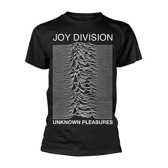 Cover for Joy Division · Unknown Pleasures (Black) (T-shirt) [size S] (2024)