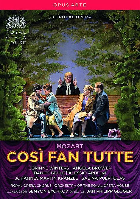 Cover for Wolfgang Amadeus Mozart · Cosi Fan Tutte (DVD) (2018)