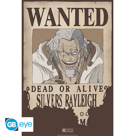 Cover for Kleines Poster · ONE PIECE - Poster Wanted Rayleigh (52x35) (MERCH) (2019)