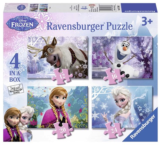 Cover for Ravensburger · Puzzel Frozen 4 In 1: 12/16/20/24 Stukjes (073603) (Spielzeug) (2017)