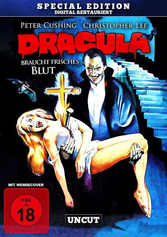 Dracula Braucht Frisches Blut - Uncut S.e. (Digita - Lee,christopher / Cushing,peter - Elokuva - HANSESOUND - 4250124344603 - perjantai 4. joulukuuta 2020