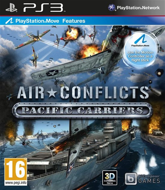 Cover for PS3 · Air Conflicts - Pacific Carriers (PS3) (2012)