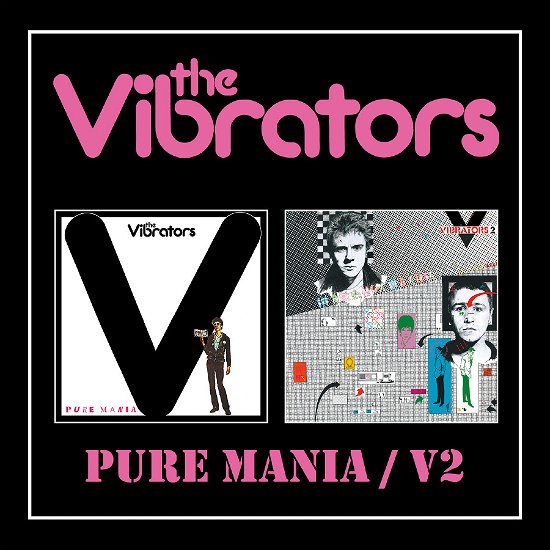 Cover for The Vibrators · Pure Mania / V2 (CD) (2024)