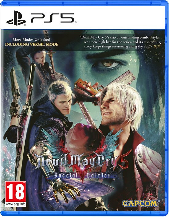 Cover for Ps5 · Devil May Cry 5  Special Edition PS5 (PC) (2020)