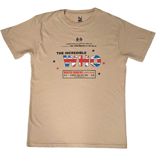The Who Unisex T-Shirt: The Incredible - The Who - Produtos -  - 5056561074603 - 