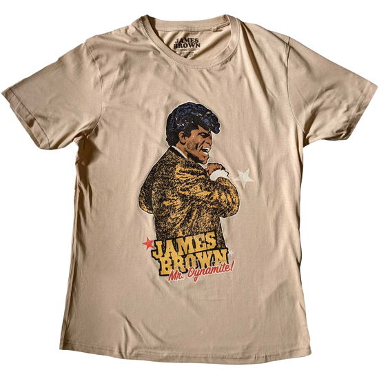 James Brown Unisex T-Shirt: Mr Dynamite - James Brown - Merchandise -  - 5056561087603 - 