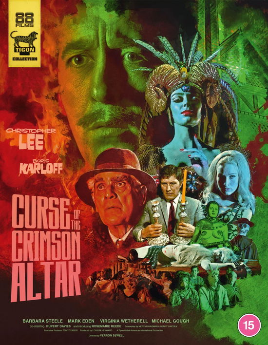 Cover for Vernon Sewell · The Curse Of The Crimson Altar (Blu-Ray) (2024)