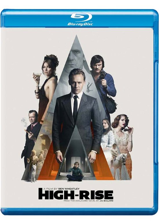 Cover for Tom Hiddleston · High-Rise (Blu-ray) (2017)