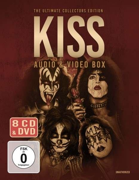 Cover for Kiss · Audio Box / Unauthorized (8-cd Set) (CD) (2021)