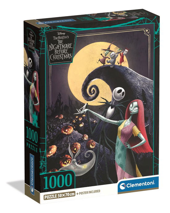 Cover for Clementoni  Pzl 1000 Pz · Puslespil HQC Disney Nightmare before Xmas, 1000 brikker (Jigsaw Puzzle) (2025)