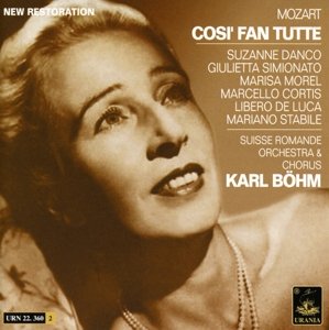 Cover for Mozart / Danco / Simionato / Morel / Bohm · Cosi Fan Tutte (CD) (2008)