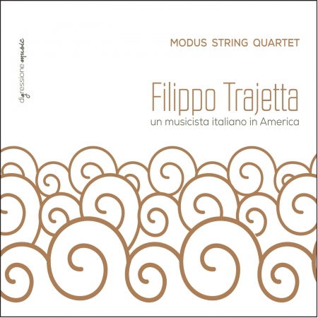 Cover for Trajetta / Modus String Quartet · Filippo Trajetta (CD) (2016)