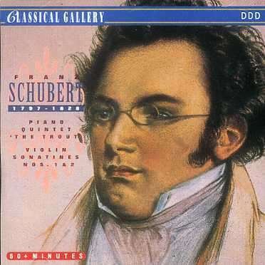 Piano Quintet - Franz Schubert - Music - CLASSICAL GALLERY - 8712177015603 - July 26, 1993