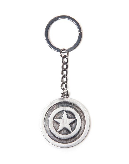 Cover for Bioworld Europe · MARVEL - Captain America Metal Shield Keychain (MERCH) (2019)