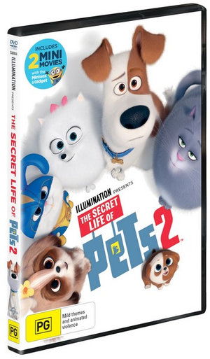 Cover for C.k., Louis, Oswalt, Patton, Stonestreet, Eric, Hart, Kevin, Slate, Jenny, Kemper, Ellie, Brooks, Albert, Bell, Lake, Carvey, Dana, Buress, Hannibal, Moynihan, Bobby, Ford, Harrison, Haddish, Tiffany, Hart, Kylie, Coogan, Steve, Beattie, Michael, Holme, · The Secret Life of Pets / the Secret Life of Pets 2 (2 Movie Collection) (DVD) (2019)