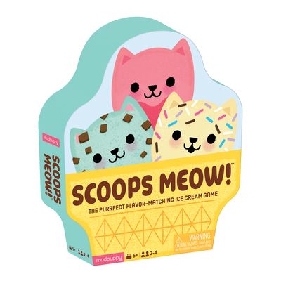 Cover for Mudpuppy · Scoops Meow! Game (GAME) (2022)