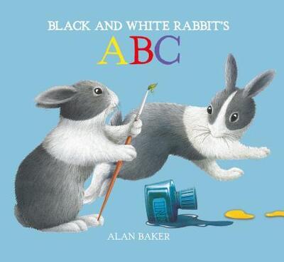 Cover for Alan Baker · Black and White Rabbit's ABC (Book) (2017)