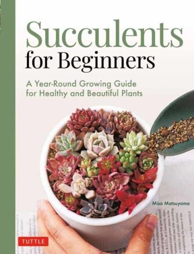 Cover for Misa Matsuyama · Succulents for Beginners: A Year-Round Growing Guide for Healthy and Beautiful Plants (over 200 Photos and Illustrations) (Paperback Book) (2022)