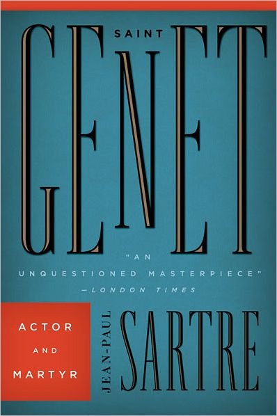Cover for Jean-paul Sartre · Saint Genet: Actor and Martyr (Paperback Bog) (2012)