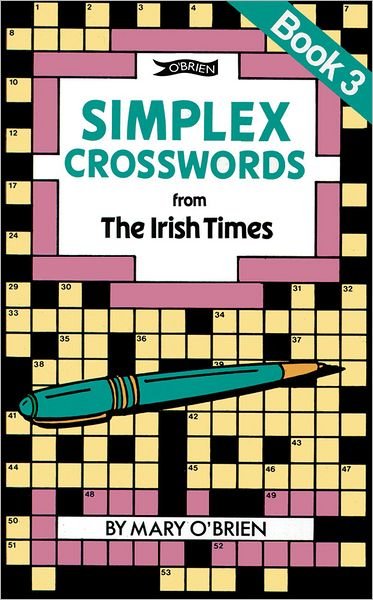 Cover for Mary O'Brien · Simplex Crosswords from the Irish Times: Book 3: from The Irish Times - Crosswords (Paperback Bog) (1996)