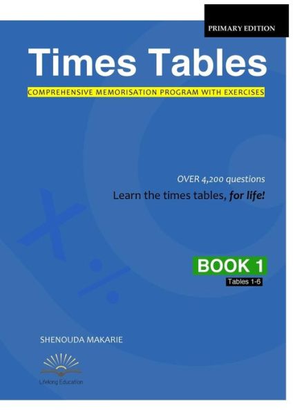 Cover for Shenouda Makarie · Times Tables (Book 1) (Paperback Book) (2015)