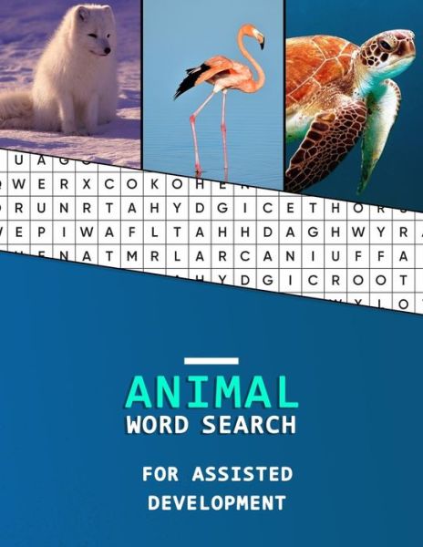 Cover for Autism Activity Studio · Animal Word Search For Assisted Development (Paperback Book) (2019)