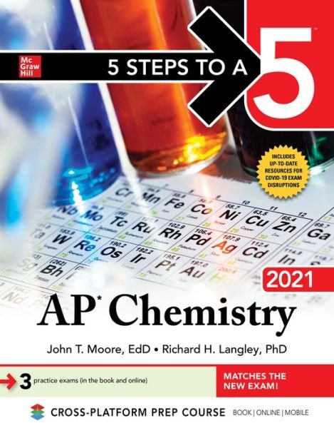 Cover for John Moore · 5 Steps to a 5: AP Chemistry 2021 (Paperback Bog) (2020)