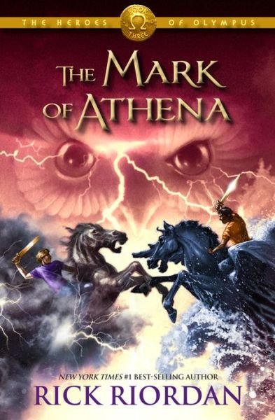 Cover for Rick Riordan · The Mark of Athena (Heroes of Olympus, Book 3) (Hardcover bog) (2012)