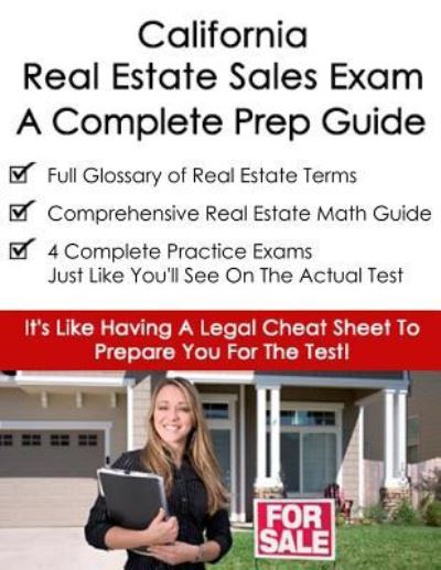 Cover for Real Estate Continuing Education · California Real Estate Exam A Complete Prep Guide (Paperback Book) (2015)