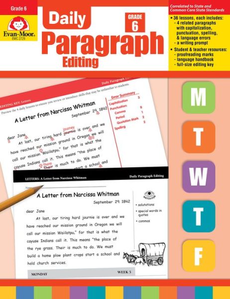 Cover for Ruth Foster · Daily Paragraph Editing, Grade 6 (Paperback Book) (2004)