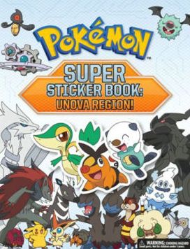 Cover for Press Pikachu · Pokemon Super Sticker Book: Unova Region! (Paperback Book) (2023)