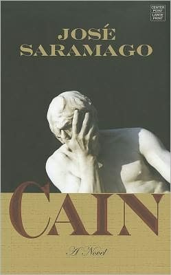 Cover for José Saramago · Cain (Bok) [Center Point large print edition] (2011)