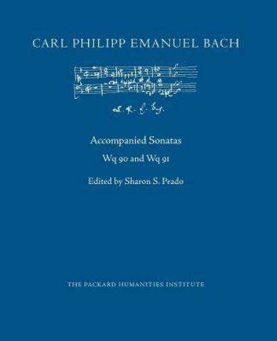 Cover for Carl Philipp Emanuel Bach · Accompanied Sonatas, Wq 90-91 (Paperback Book) (2018)