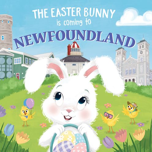 Cover for Eric James · The Easter Bunny is Coming to Newfoundland (Hardcover Book) (2020)