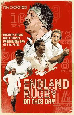 Cover for Tim Evershed · England Rugby On This Day: History, Facts &amp; Figures from Every Day of the Year - On This Day (Hardcover Book) (2021)