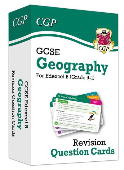 Cover for CGP Books · GCSE Geography Edexcel B Revision Question Cards - CGP Edexcel B GCSE Geography (Gebundenes Buch) (2019)