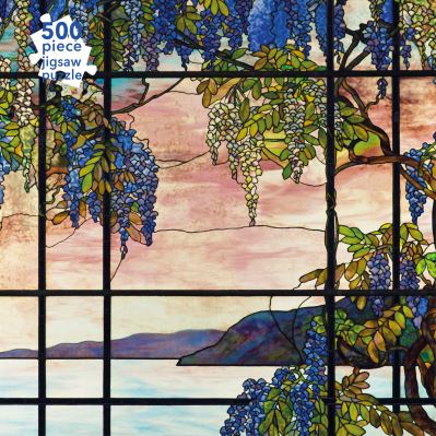 Adult Jigsaw Puzzle Tiffany Studios: View of Oyster Bay (500 pieces): 500-piece Jigsaw Puzzles - 500-piece Jigsaw Puzzles (SPIL) (2021)