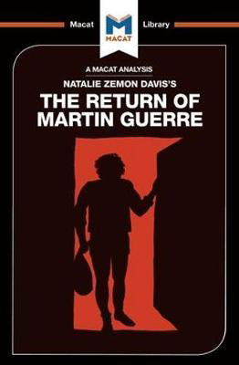 Cover for Joseph Tendler · An Analysis of Natalie Zemon Davis's The Return of Martin Guerre - The Macat Library (Paperback Book) (2017)