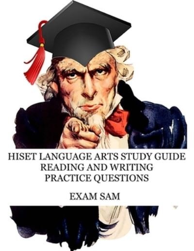 Cover for Exam Sam · HiSET Language Arts Study Guide (Paperback Bog) (2020)