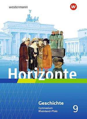 Cover for Westermann Schulbuch · Horizonte 9. Schülerband. Geschichte für Gymnasien in Rheinland-Pfalz (Hardcover Book) (2022)